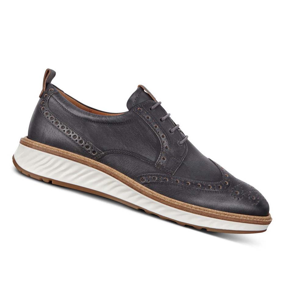 Ecco St.1 Hybrid Brogue Pensko Herre Svarte | NO 527YXF